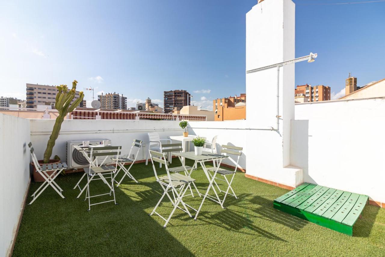 Malaga Center Flat. Carmen City Center Roof-Terrace Boutique Eksteriør billede
